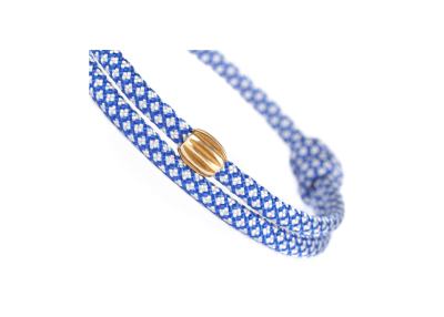 RICLEEVE BOHO Surfer Fußband BLAU WEISS - CHARM