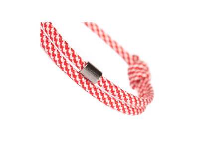 RICLEEVE BOHO Surfer Fußband ROT WEISS - CHARM