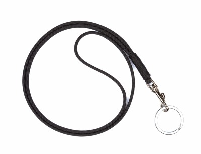 RICLEEVE Lanyard long with carabiner BLACK - COLOR SELECTION