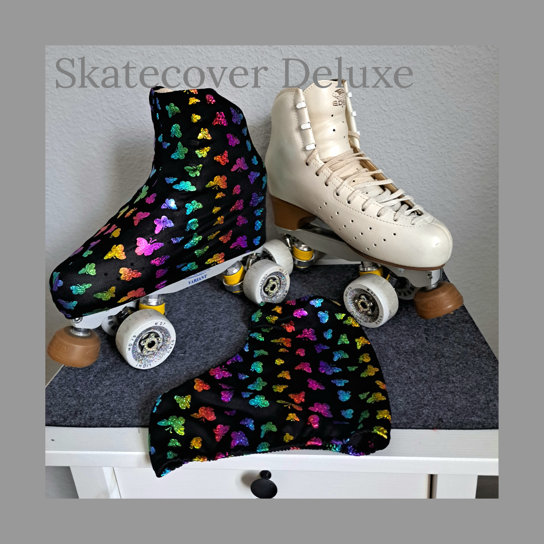 Skatecover Deluxe Stiefelschoner, Überzieher verschiedene Designs, Eiskunstlaufen, Rollkunstlaufen