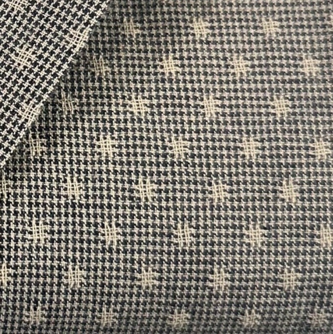 TOCHIO BAUMWOLLE garngefärbt KAKAO mit Struktur und beidseitig nutzbar 8