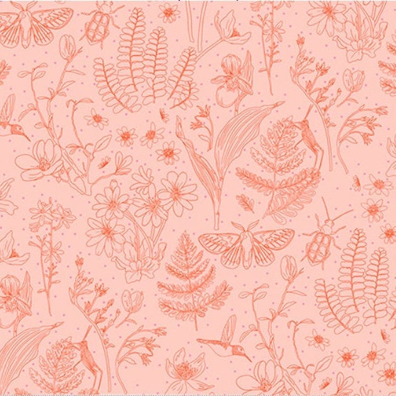 Baumwolle Anew Good Juju Windham Fabrics ROSA