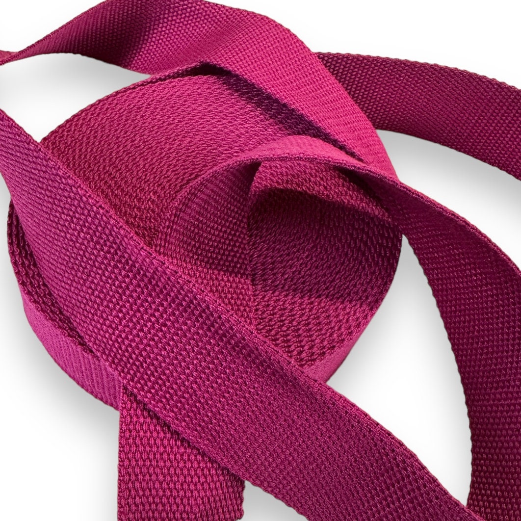 Gurtband SOFT Baumwoll-Polyester-Mix FUCHSIA 4 cm 6