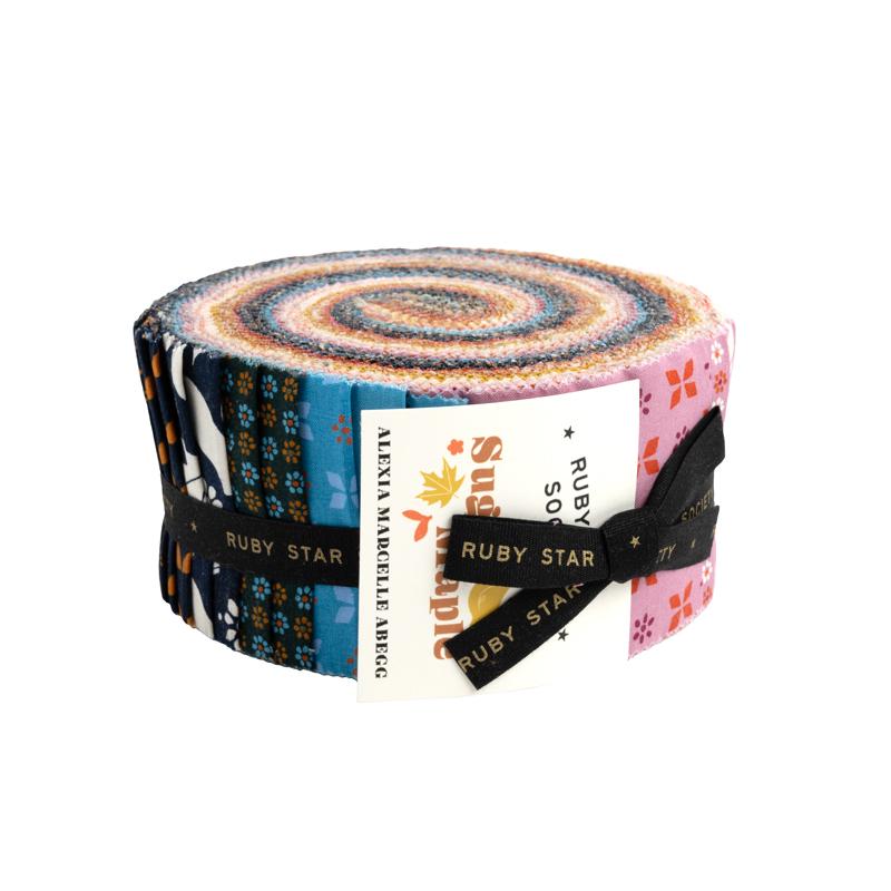 Sugar Maple Jelly Roll von Ruby Star Society - 40 Stoffstreifen aus einer Kollektion 9