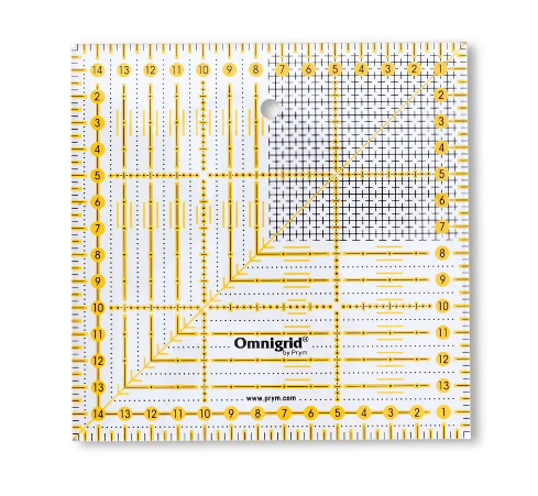Universal-Lineal Patchwork 15 x 15 cm OMNIGRID PRYM verschiedene Größen zur Auswahl 3