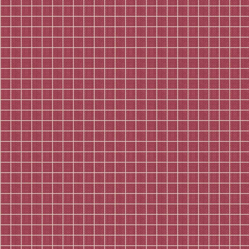 Tilda Stoff CREATING MEMORIES Plaid Burgundy BAUMWOLLE