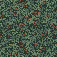 Baumwollstoff Holiday Classics - Willowberry - Evergreen Baumwollstoff COTTON + STEEL