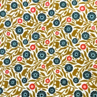 Floral Disguise - Delicate Baumwolle COTTON + STEEL 4