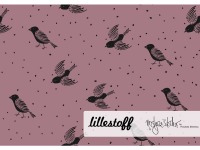 Birds and Dots Lillestoff SUMMERSWEAT altrosa 8