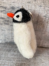 Schlüsselanhänger Filz Pinguin JIM KNOPF