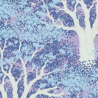 Tilda Stoff Juniper Blue WOODLAND BAUMWOLLE