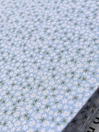 Lynette Anderson Baumwolle Garden of Flowers ICE BLUE FLOWERS 5