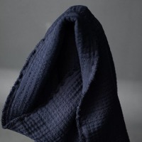 SOFT STITCH Jacquard NAVY gequiltete Baumwolle 4