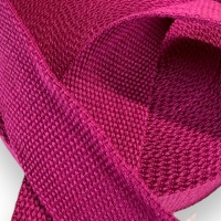 Gurtband SOFT Baumwoll-Polyester-Mix FUCHSIA 4 cm 3