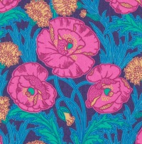 Liberty London Fabrics MAUDS POSEY 1 A/W 24 Tana Lawn Batist Baumwolle