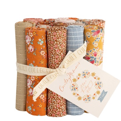 Tilda Fat Eight Bundle Stoffpaket aus der Kollektion CREATING MEMORIES Herbst 16 Stück 0,27 m x