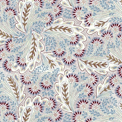 BAUMWOLLE Feather Dance Lavender Summer House LIBERTY