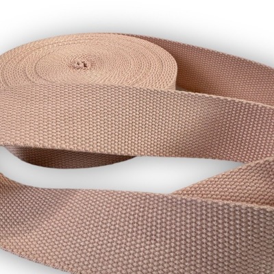 Gurtband SOFT Baumwoll-Polyester-Mix NUDE 4 cm