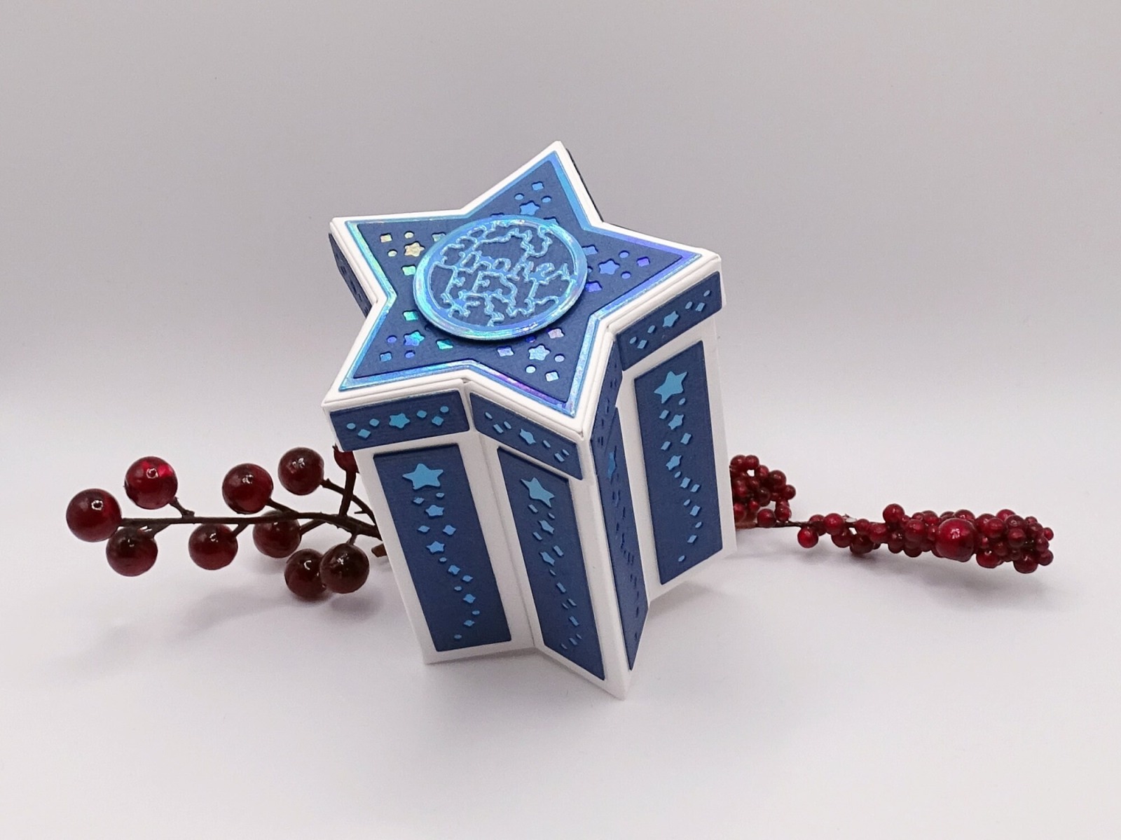 Geschenkverpackung sternförmig - Geschenkverpackung Weihnachten