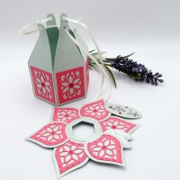 Geschenkverpackung - Alles Liebe - Flower Power Geschenkverpackung - Geschenkbox 4