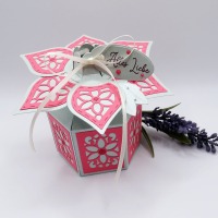 Geschenkverpackung - Alles Liebe - Flower Power Geschenkverpackung - Geschenkbox 2