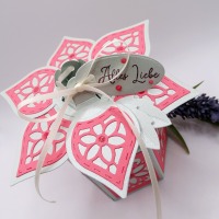 Geschenkverpackung - Alles Liebe - Flower Power Geschenkverpackung - Geschenkbox 3