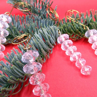 Eiszapfen - Geschenkanhänger - Weihnachtsbaum-Dekoration