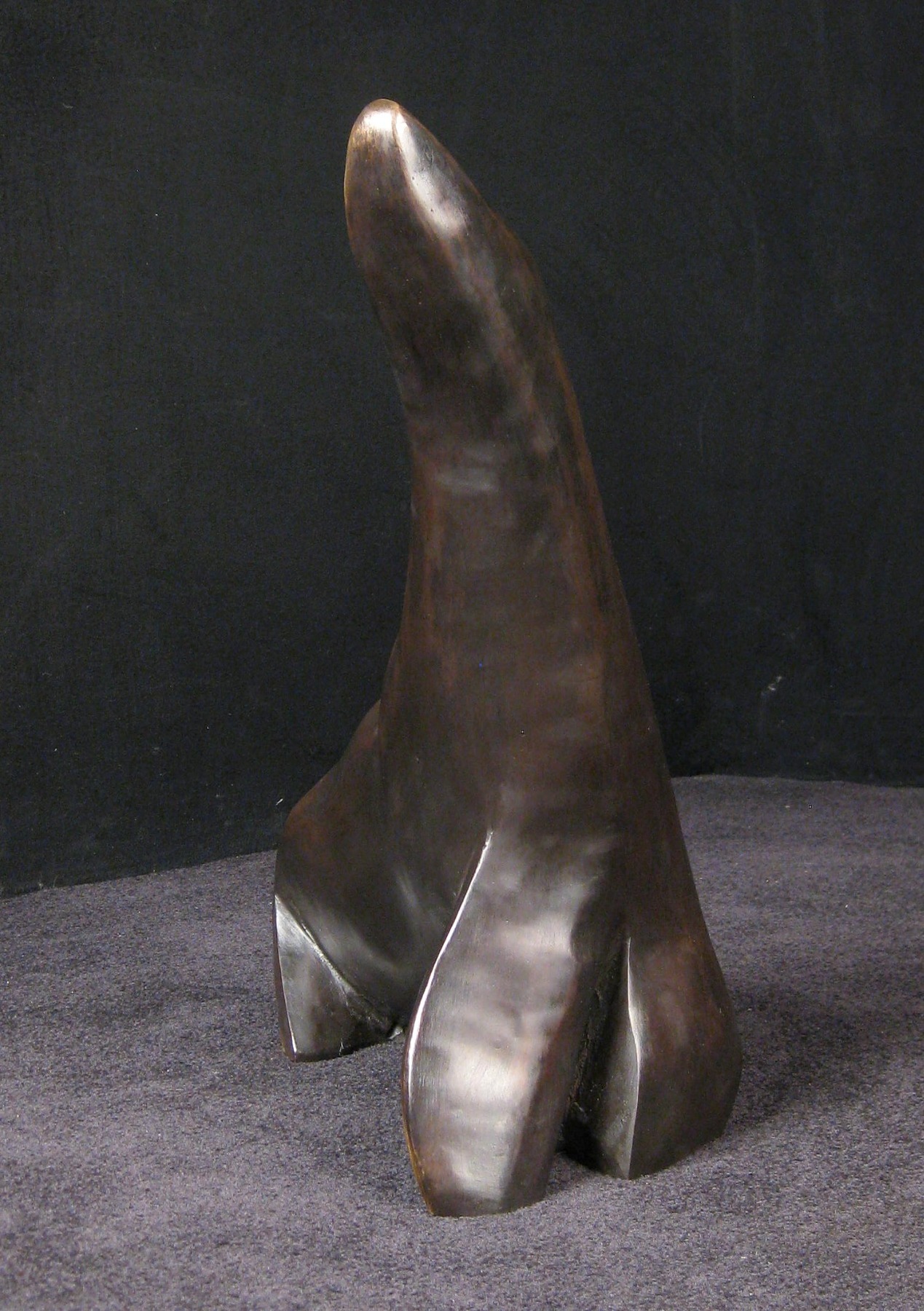 Seehund - Kettensägenmodell - Bronzeskulptur 6