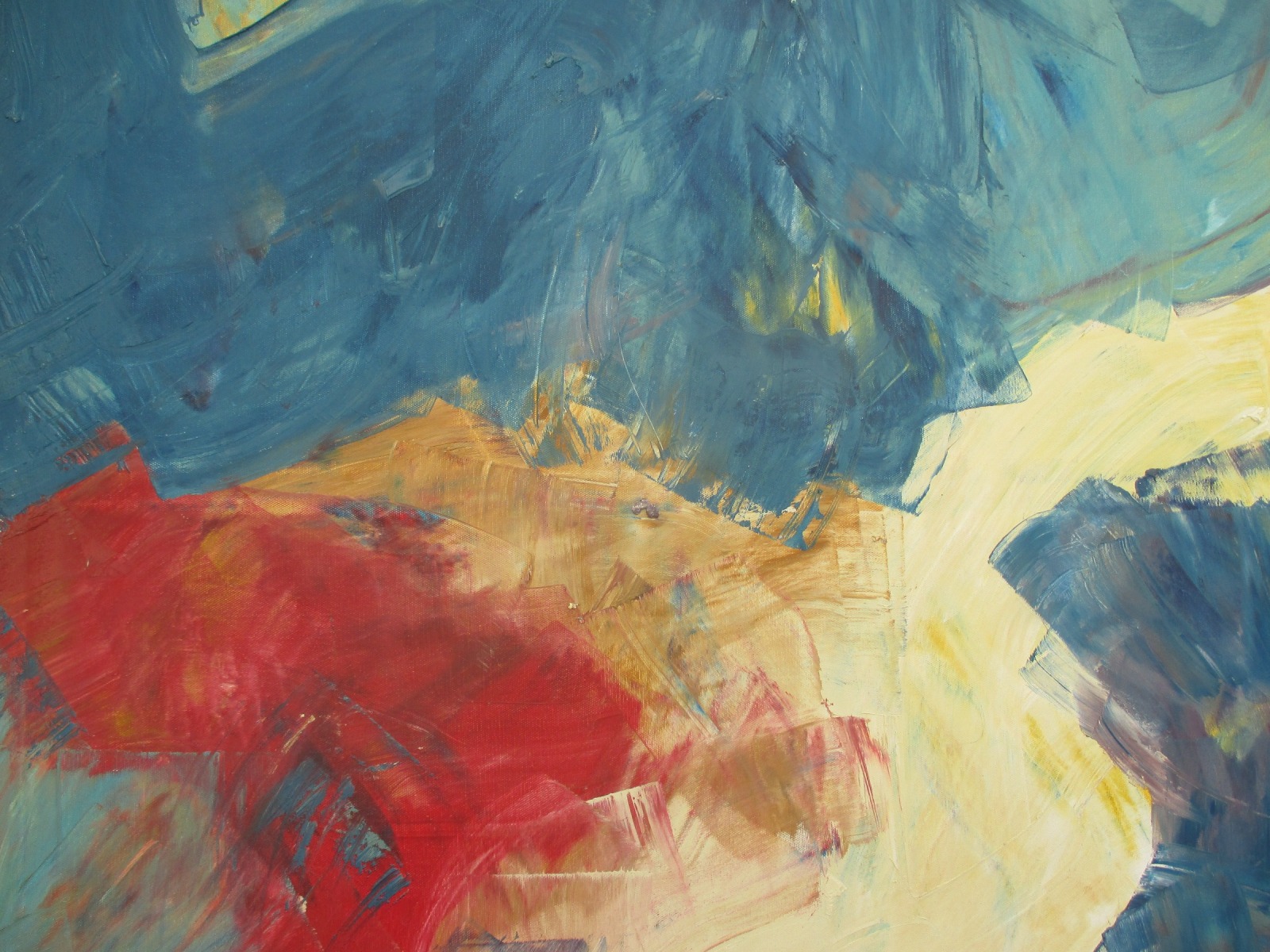 abstrakt blau , abstraktes Ölbild , Canvas, Original Sonja Zeltner-Müller 3