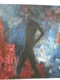Figuren xl- oil Painting, Art, abstract, Canvas, Original by Sonja Zeltner-Müller 4