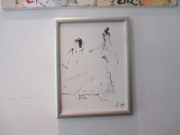 zwei Mädchen in Original-Malerei auf 30x40 cm Leinwand, Acryltusche 3