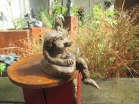 Original Skulptur kleines Urweib - little Nude Einzelstück 6