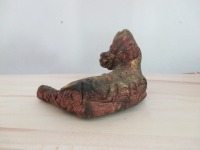 kleiner Hund Original Skulptur little sculptures Einzelstück 4