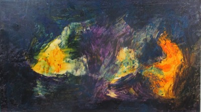 blue xl- oil Painting, Art, abstract, Canvas, Original by Sonja Zeltner-Müller
