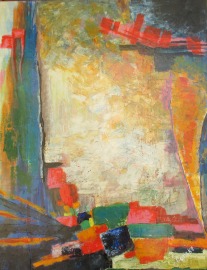 abstract oil Painting, 120x90 cm, Art, Canvas, Original by Sonja Zeltner-Müller