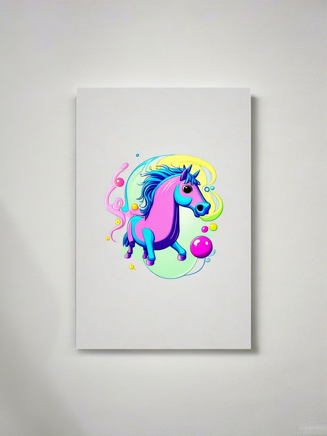 Gummi das Kaugummi Pony - Mini Poster - 20x30cm 2