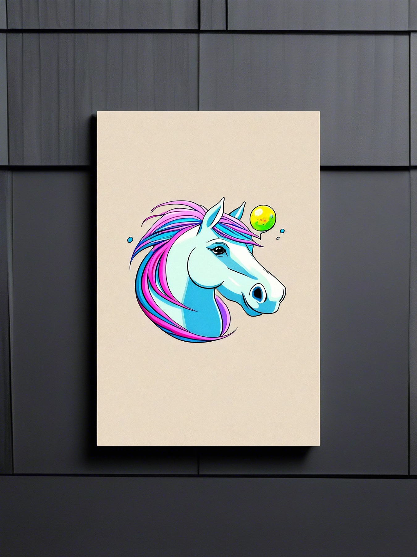 Kaugummi Pony 4 - Mini Poster - 20x30cm 5