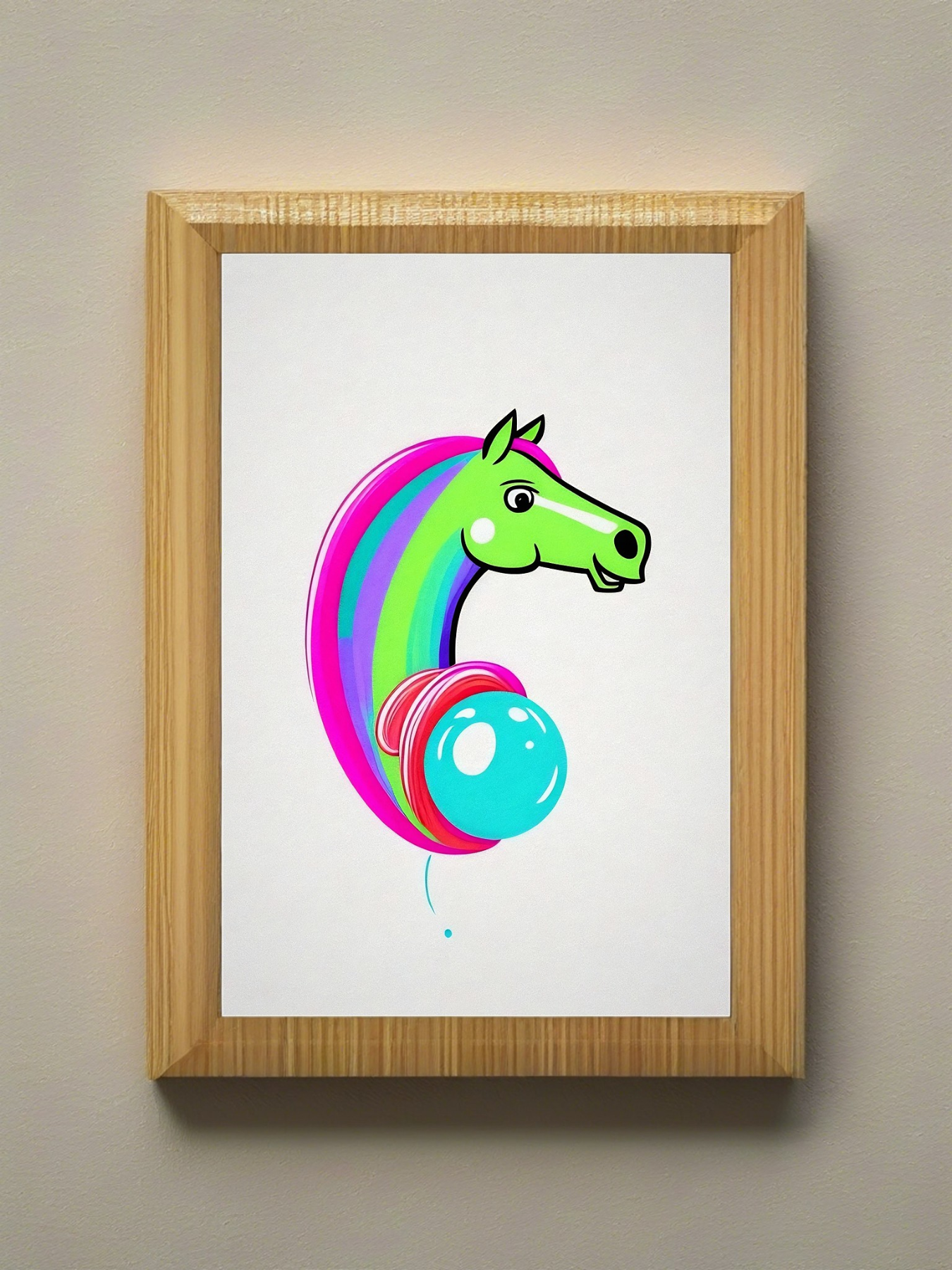 Lollypop Pony - Mini Poster - 20x30cm 3