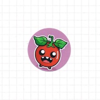 Kawaii Monster Tomate - Sticker - 3x3cm 2