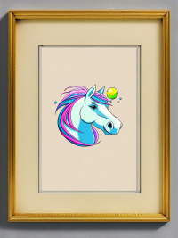 Kaugummi Pony 4 - Mini Poster - 20x30cm 4