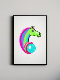 Lollypop Pony - Mini Poster - 20x30cm 2
