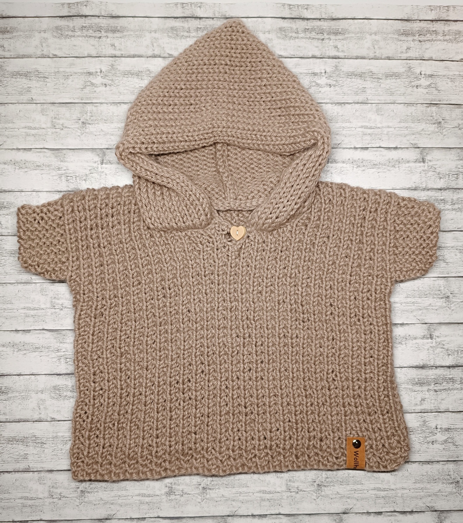 Baby Pullover Sweater mit Kapuze 4