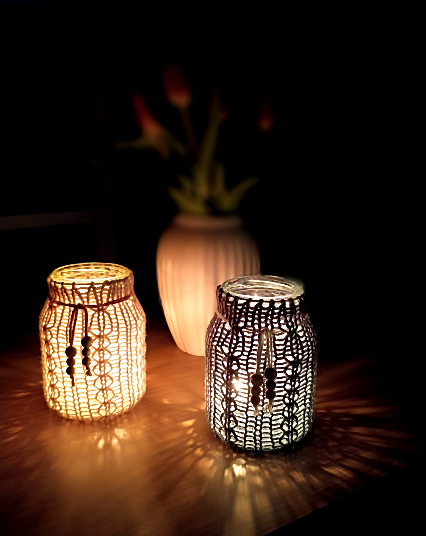 Windlicht / Vase als Deko - perfekter Schmuck für Haus und Garten 5