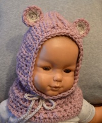 Bären-Schalmütze für Ihr Baby 4