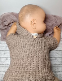 Baby Pullover Sweater mit Kapuze