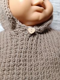 Baby Pullover Sweater mit Kapuze 5