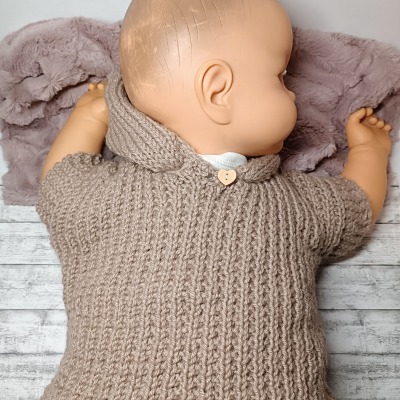 Baby Pullover Sweater mit Kapuze