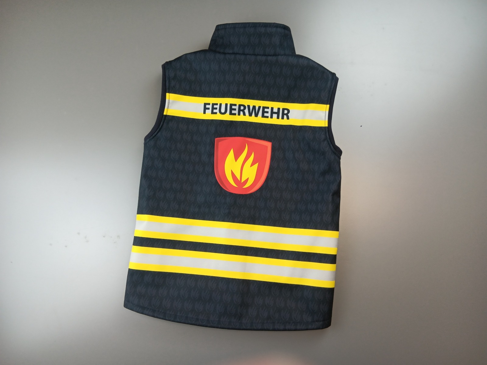Feuerwehr Weste, personalisierbar, wahlweise Sweat, Canvas oder Softshell 4