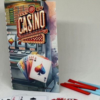 Casino 3er Klappkarte B-Ware