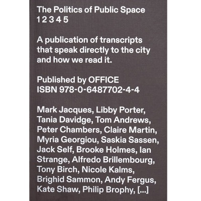 Politics of Public Space - Volume 5 - Office Publish